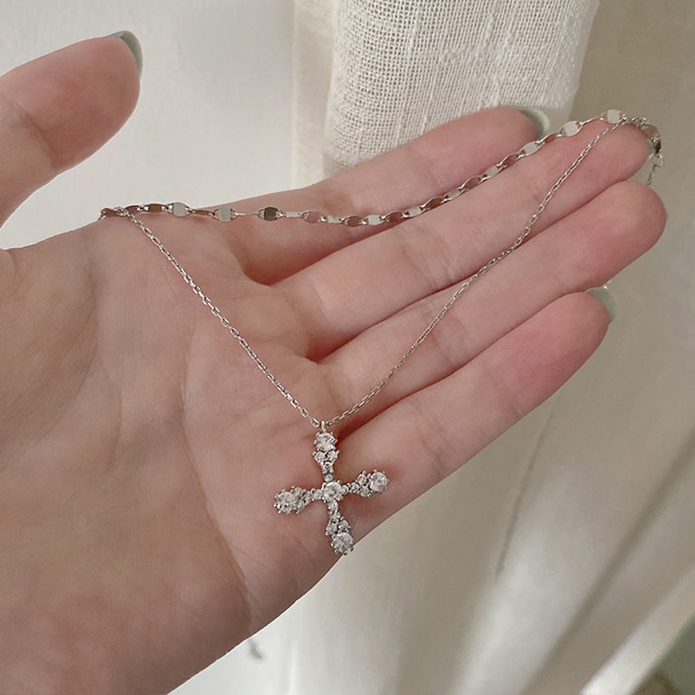 【COD Tangding】Kalung Rantai Klavikula Model Lapis Ganda Untuk Wanita