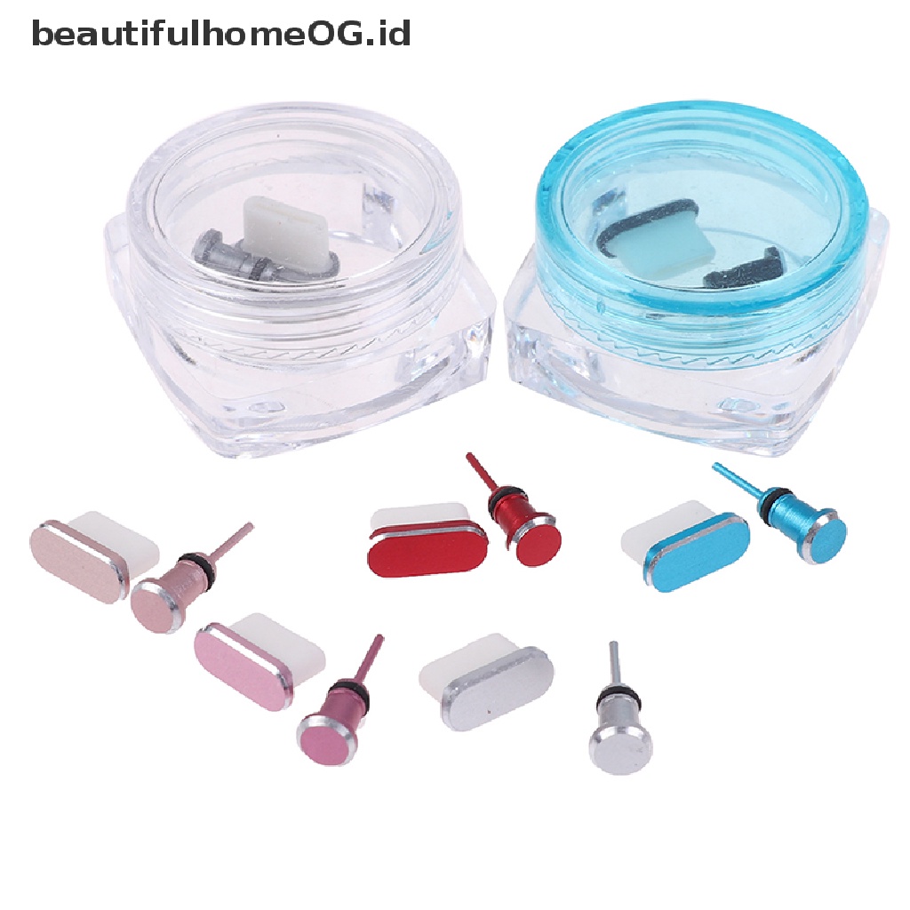 / Beautifulhomeog.id / Port Charger USB Tipe-C 3.5mm Anti Debu Untuk Samsung / Huawei