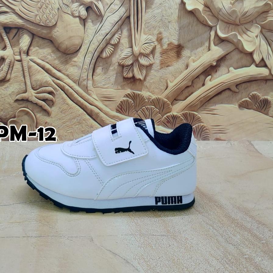 ➺ Sepatu Anak Laki Laki Perempuan Full Putih Usia 1 2 3 4 5 6 7 Tahun Sepatu Anak Cewek Cowok ♫