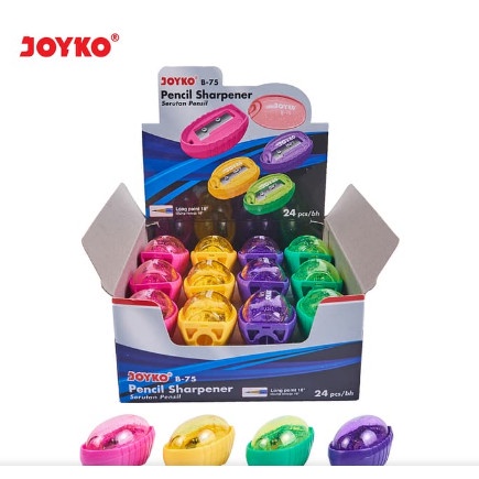 

Sharpener Rautan /Serutan putar Joyko Box 12 Pcs