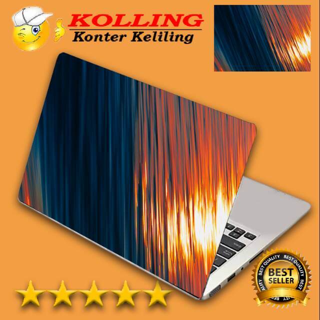 Garskin Laptop colorful 17 Skin Laptop Stiker Laptop