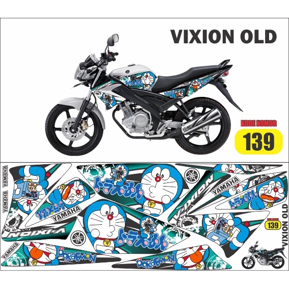 striping vixion old kartun / decal vixion old kartun / variasi vixion old kartun