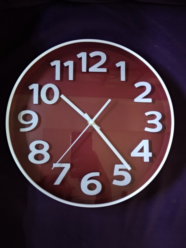 Jam Dinding Kikai Xym2738 Sweep Movement Diameter 30 Cm Best Seller