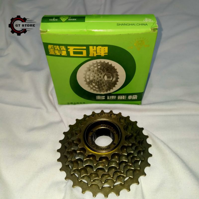Sproket 7 Speed Diamond Ulir