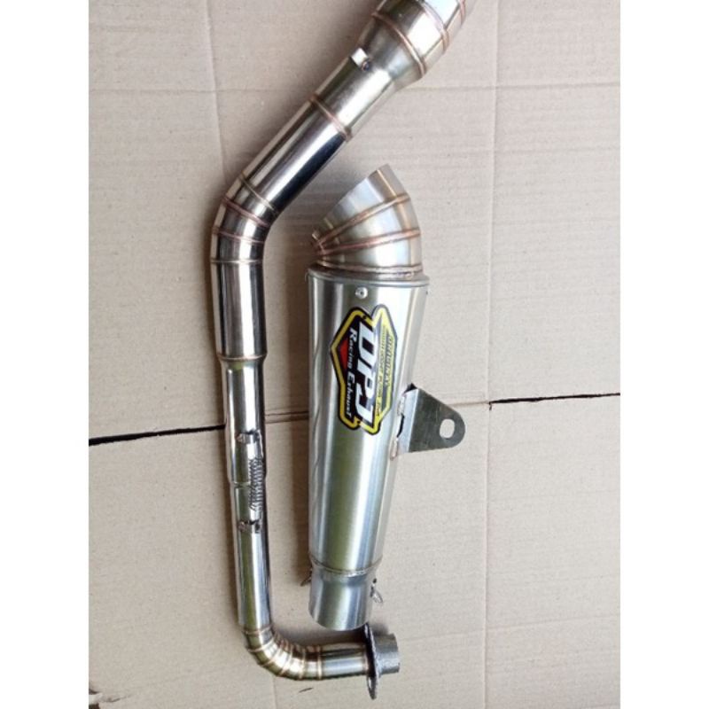 knalpot DPJ keong Jigsaw leher full las cacing Shogun smash Vega ZR Gren Astrea Jupiter z c70 dll