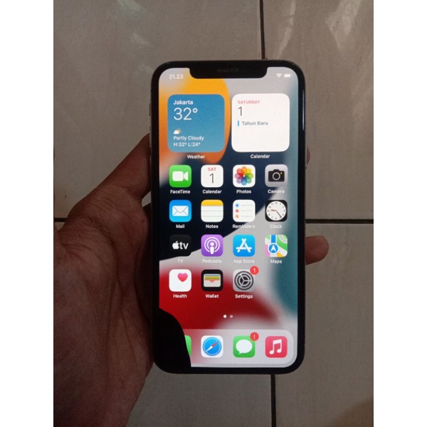 Iphone x 64 gb silver