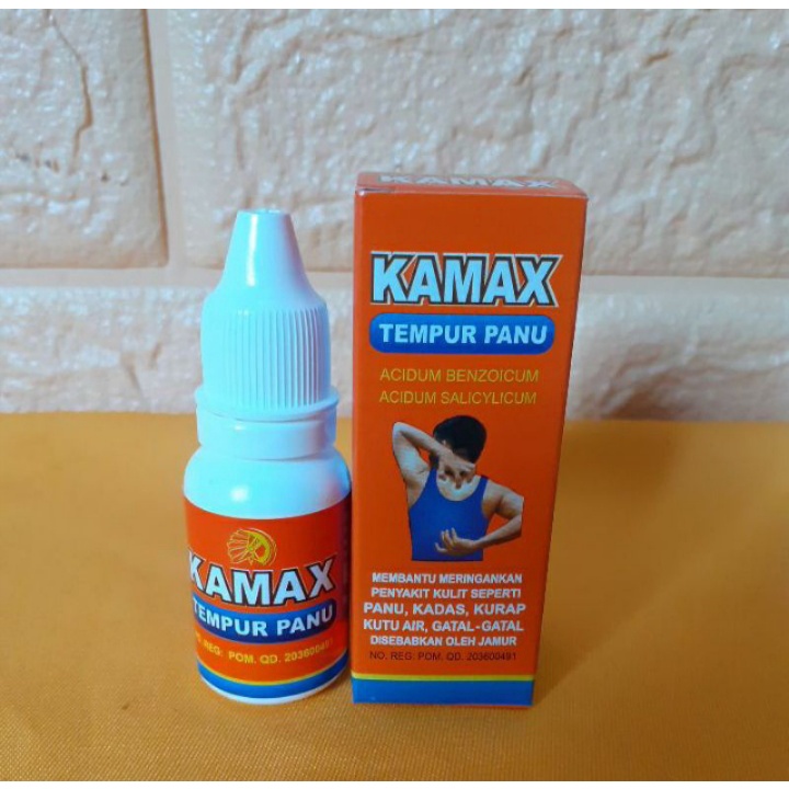 Kamax (Obat Panu,Kadas,Kurap Kutu Air Cair) 10ml