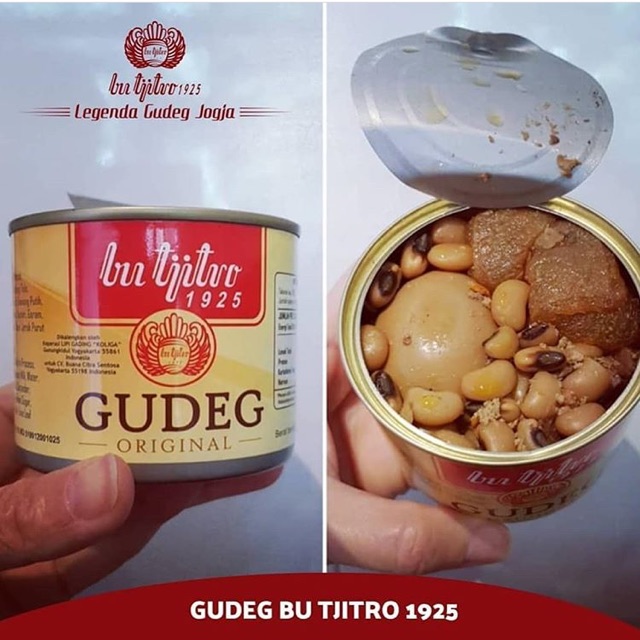 

GUDEG KALENG BU TJITRO 1925 100% ORIGINAL