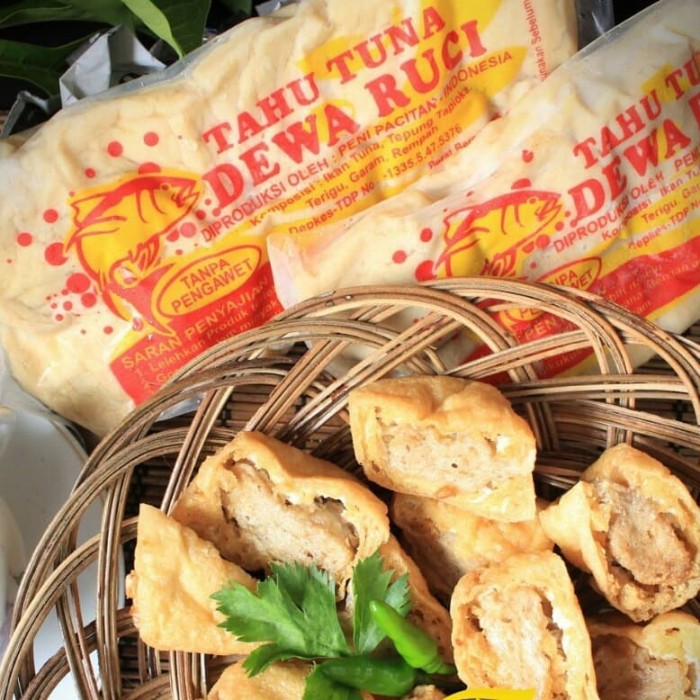 Tahu Tuna isi 10 pcs | Tahu Tuna Dewa Ruci