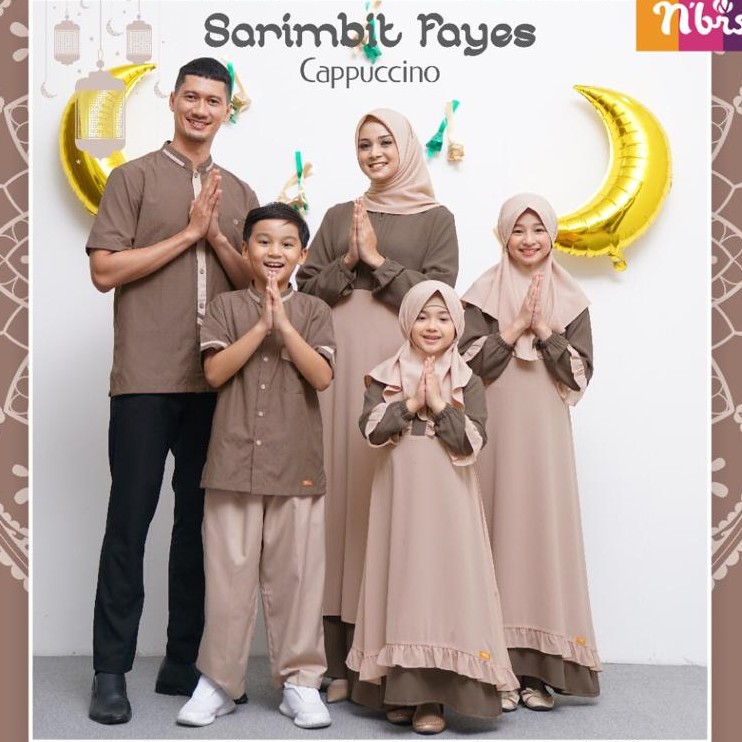 [READY] Couple nibras terbaru sarimbit Fayes Cappucino by nibras 2021 gamis syari modern