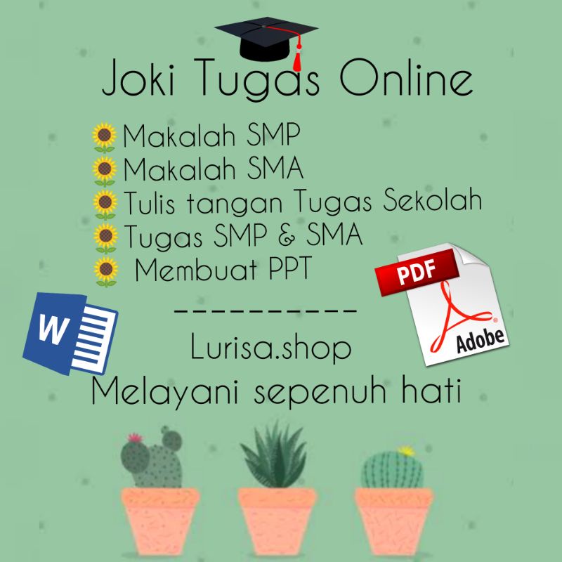 JASA KETIK MAKALAH MURAH DAN CEPAT