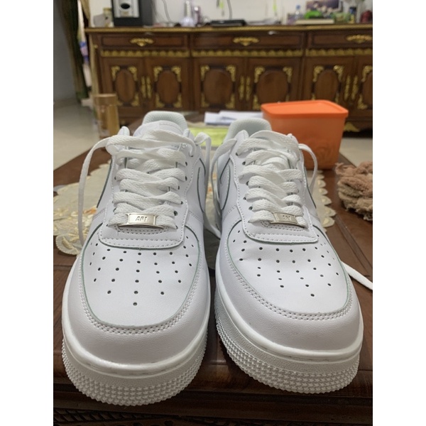 white af1 size 10