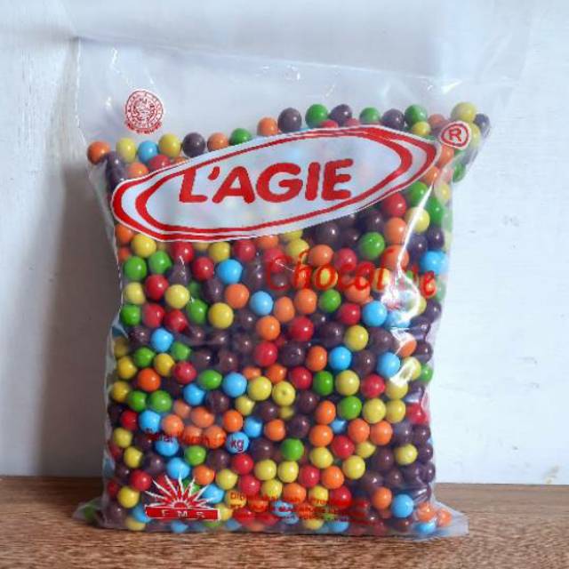 Lagie coklat miniball warna