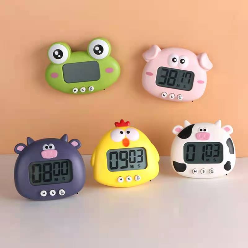 Digital Timer Kitchen / Timer Karakter  / Stopwatch Waktu/ Timer Alarm