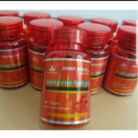 Obat Prostat / Kanker / Kesuburan - Lycopene Softgel Green World Asli