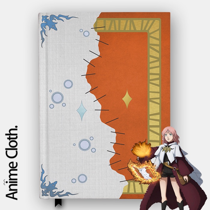 

Buku Fana Grimoire Mars Fana Black Clover Anime Notebook Custom Jurnal Planner