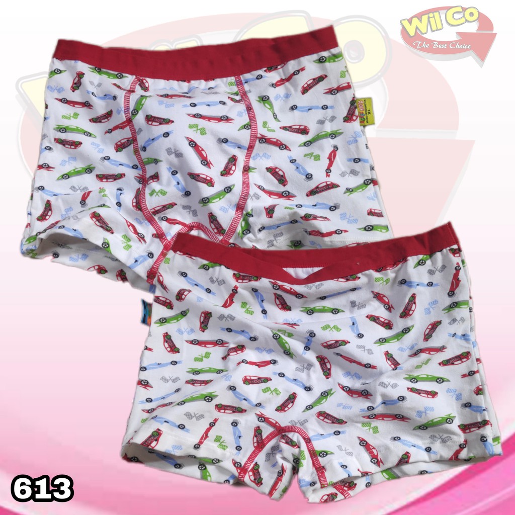 K613 - (Harga 1Pcs) CELANA DALAM ANAK [BOXER] PAKAIAN DALAM ANAK COWOK AGREE KIDS SIZE M - XL