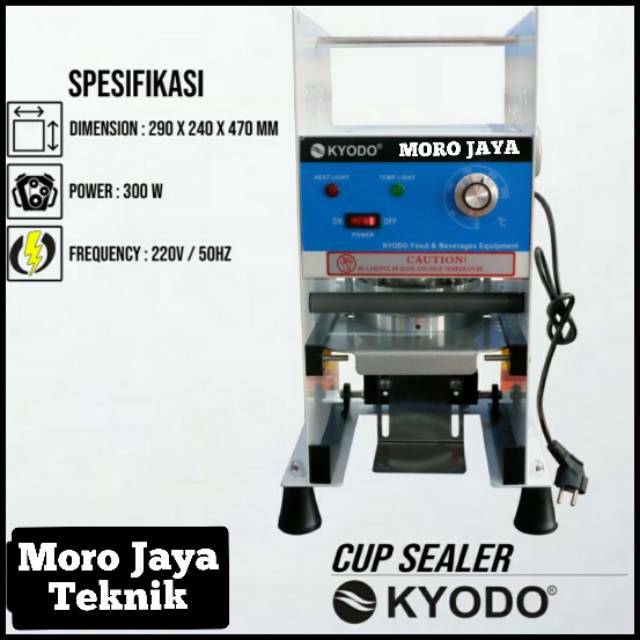 Cup Sealer Kyodo Mesin Press Gelas Pelastik Sealing Machine Cup Sealer Kyodo