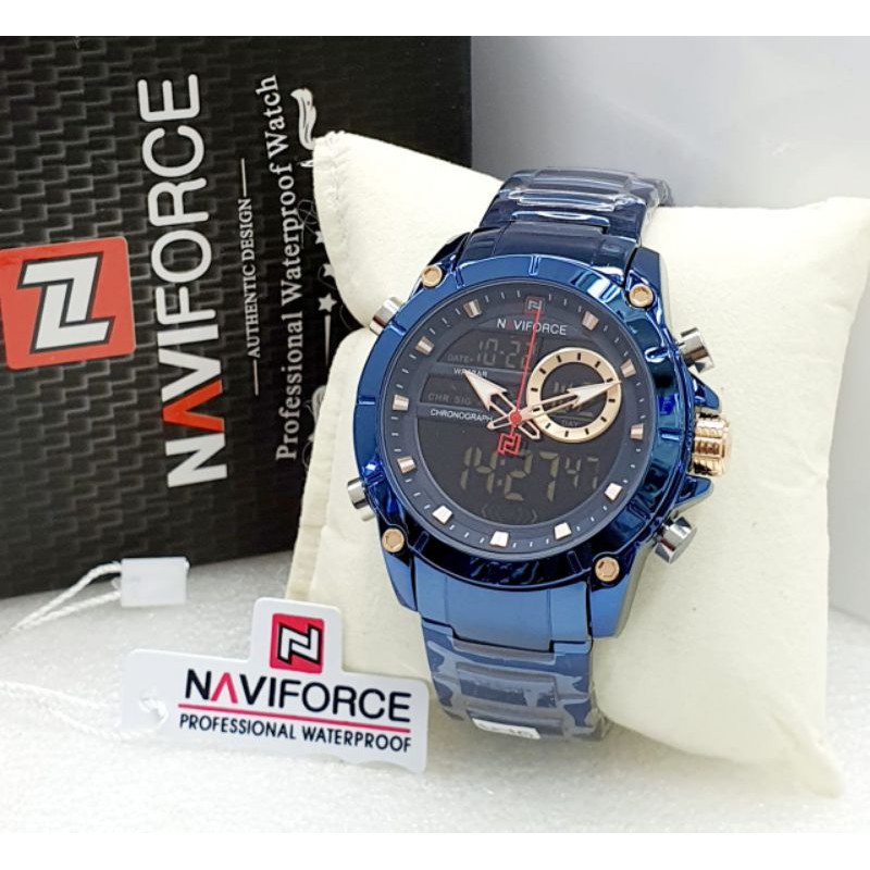 Jam Tangan Pria Naviforce Original New Water Resist Gratis Ongkir COD