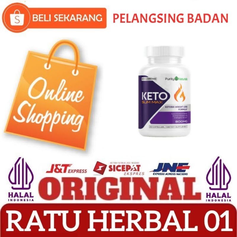 KETO SLIM MAX PELANGSING PENURUN BERAT BADAN