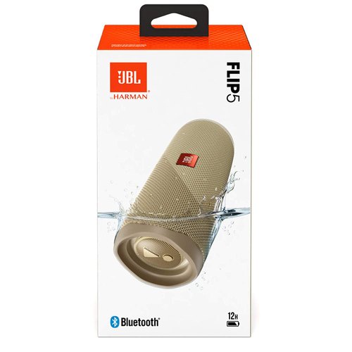 JBL Flip 5 Waterproof Portable Bluetooth Speaker - ORIGINAL-Sand