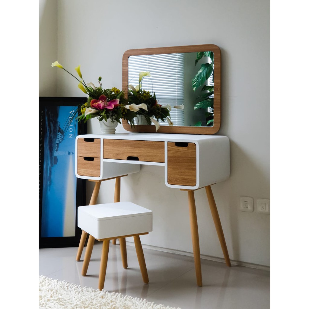 Meja Rias Copenhagen Console Set READY STOCK Shopee 