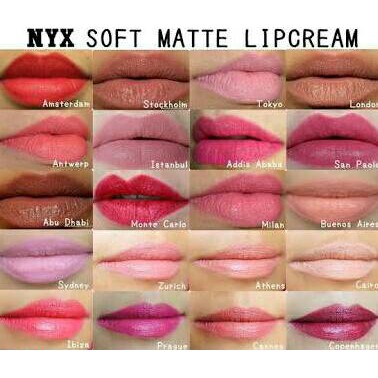 Jual Nyx Soft Matte Lip Cream Part 1 Smlc01 Smlc20 Nyx Lipstick Jakarta Barat Grosir7jakarta Tokopedia