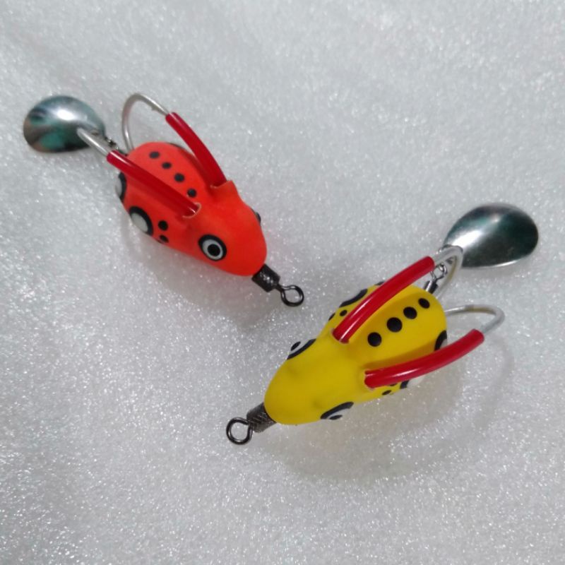 soft Lure model pikacu, hook kenzi black 1/0. Safety hook Thailand