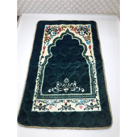 Sajadah Import AL-Jeddah 70x110 cm | Bahan Tebal Empuk &amp; Sangat Lembut | Anti Slip