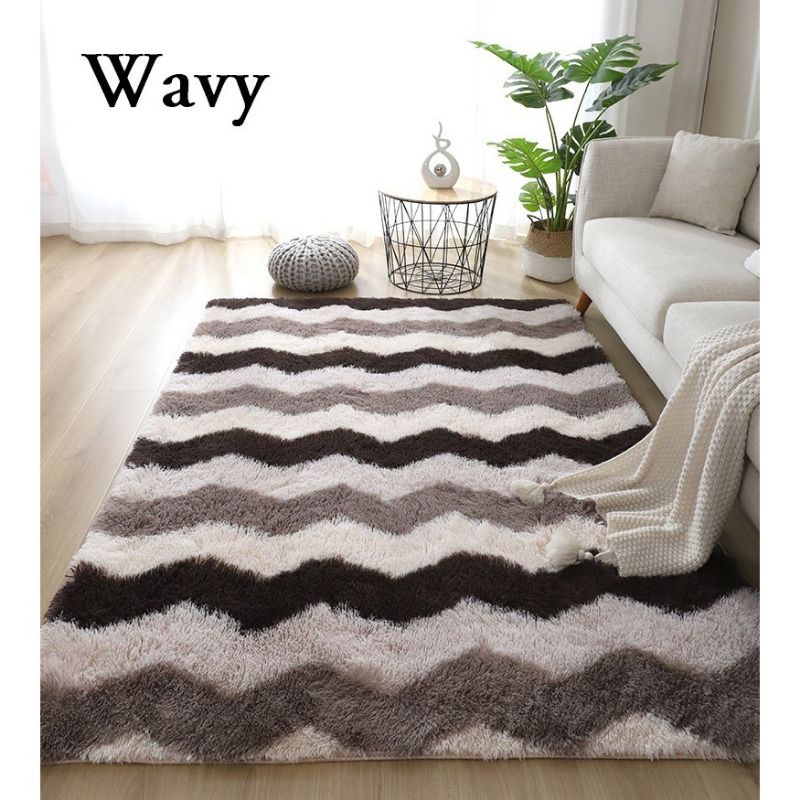 KARPET BULU MOTIF WAVY