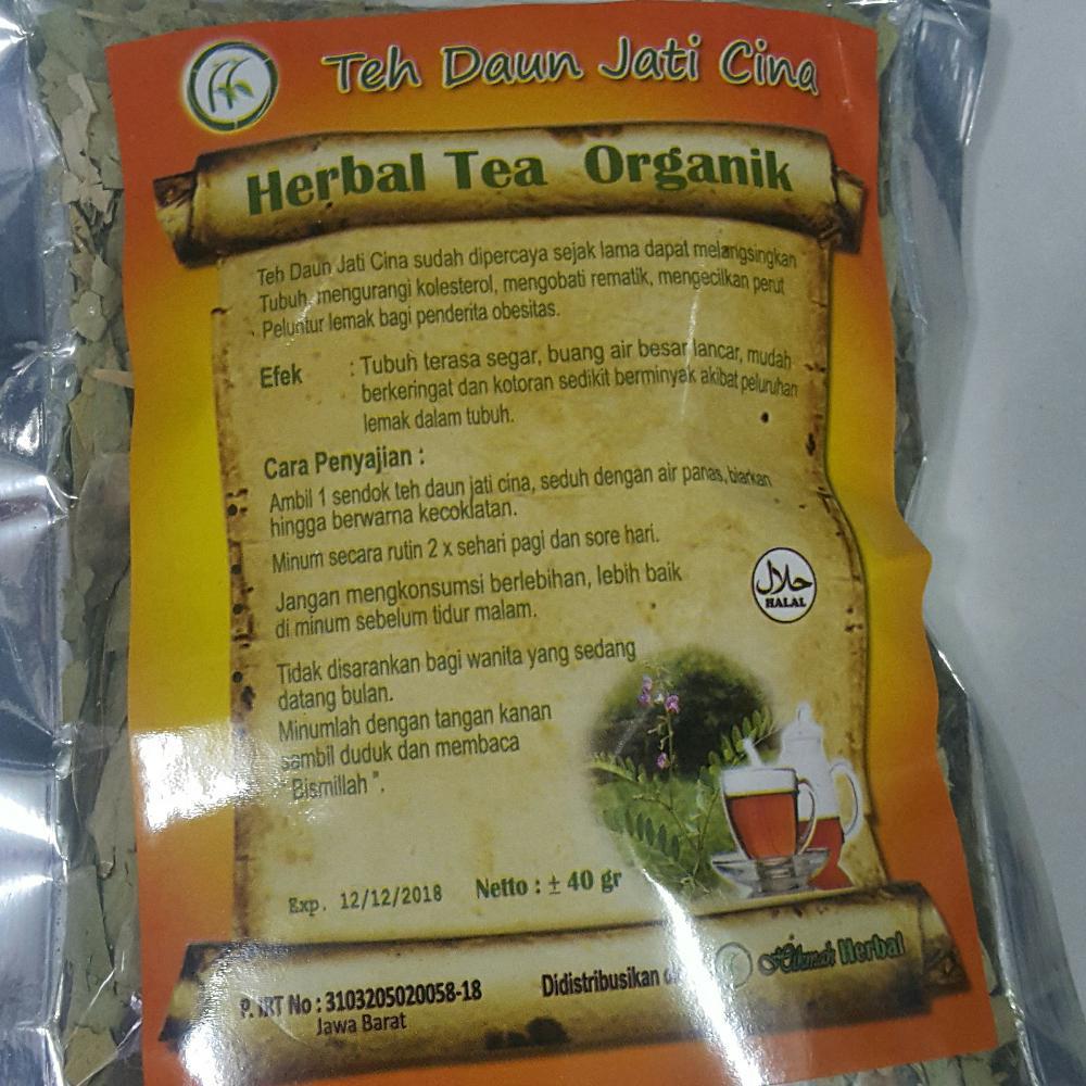 

Teh Daun Jati Cina Organik