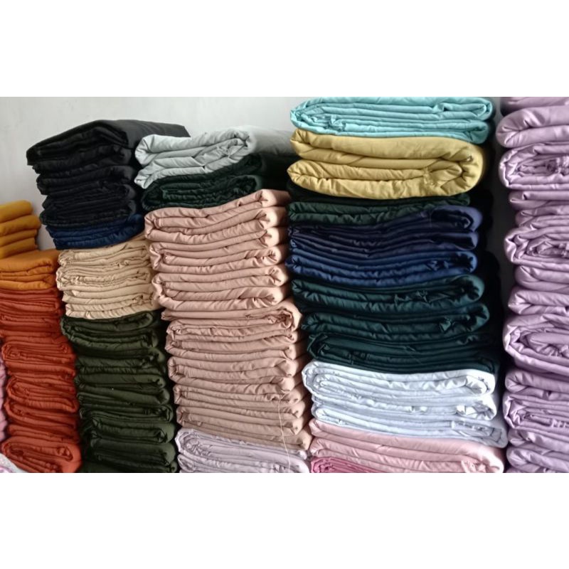 Kain Kiloan Murah / Kain Kiloan Wolfis Polos / Harga Per-Kilo (Isi 5-6 Meter)