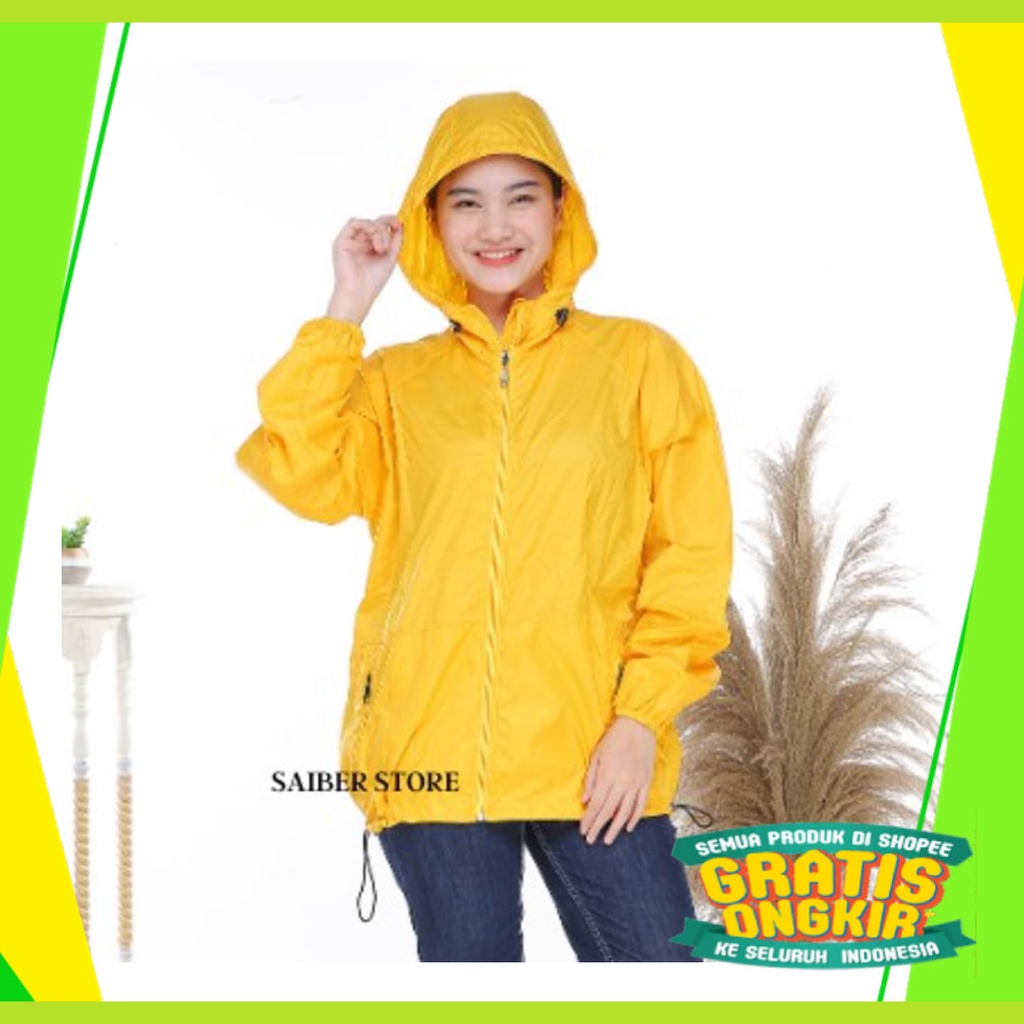 Hitam Putih Biru Orange Hijau Navy Dongker Polos moccha coklat / Jaket Olahraga Parasut Jaket Runnin