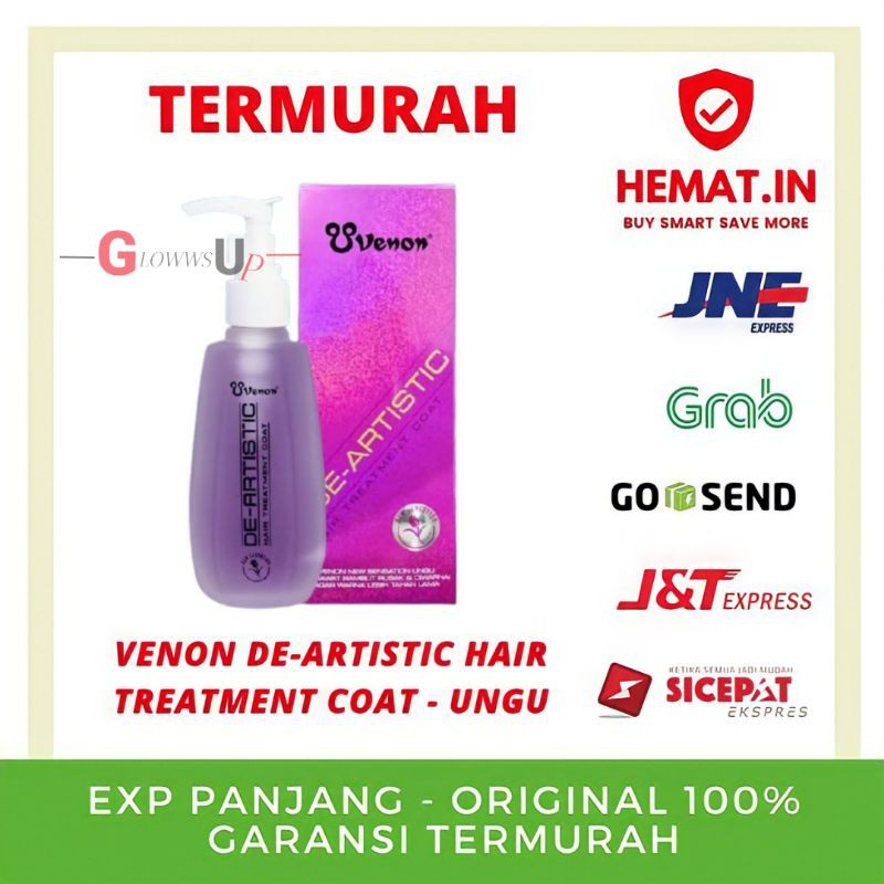 SERUM PENUMBUH RAMBUT BOTAK VENON UNGU SERUM RAMBUT PERAWATAN RAMBUT - HAIR TREATMENT