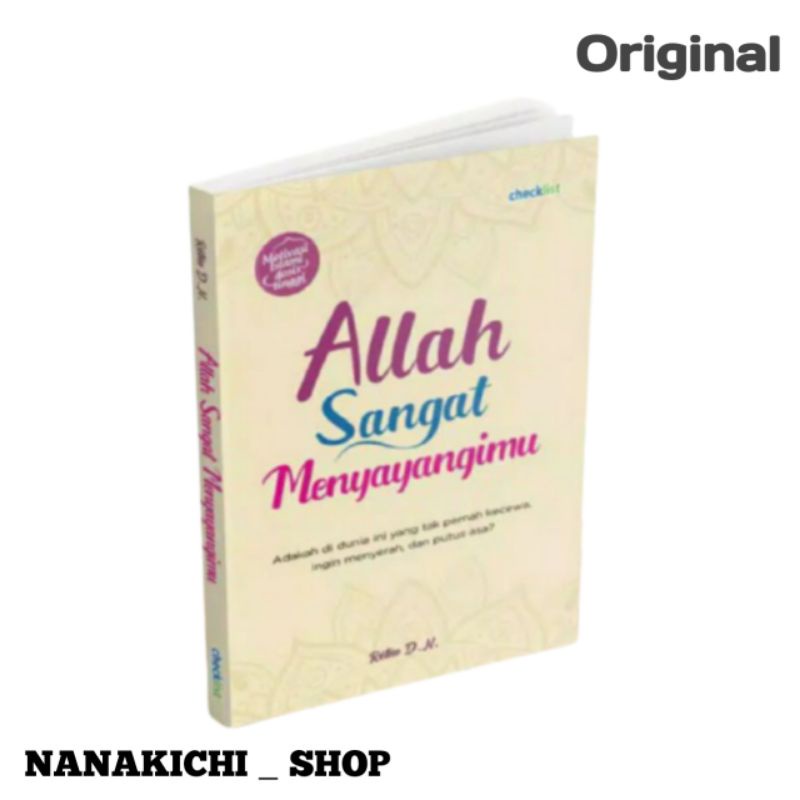 BUKU MOTIVASI BUKU MOTIVASI ISLAM BUKU ISLAMI ALLAH SANGAT MENYAYANGIMU