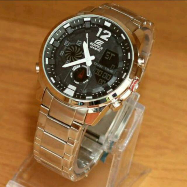 ( FREE ONGKIR ) Jam Tangan Pria Casio Edifice EF-133 8602 Series Silver Kw Super
