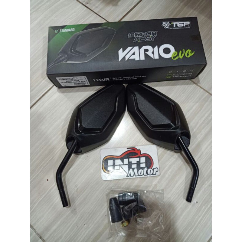 Spion VARIO 125 150 terbaru TGP hitam Spion TGP VARIO 150 new spion motor vario125 spion Vario150new mirror assy set lh rh right left kanan kiri kvb-6