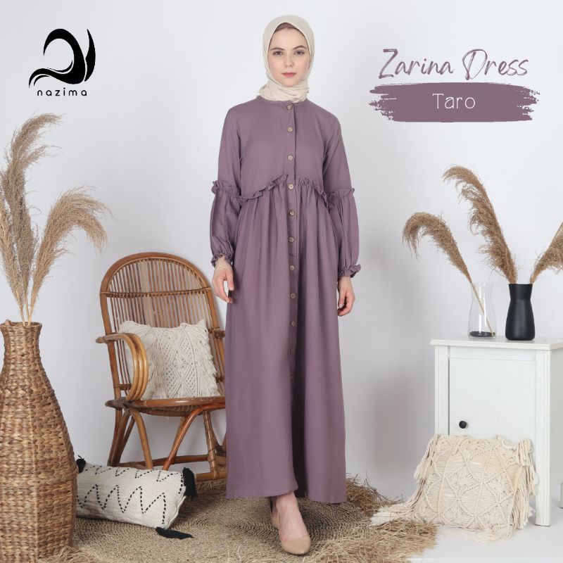 Nazima Gamis Dewasa Zarina Dress-Taro