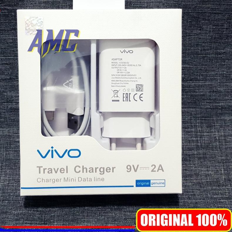 [ Trusted ] - > Charger Vivo V17 Pro Vivo V19 ORIGINAL 100% Super Charge USB C #