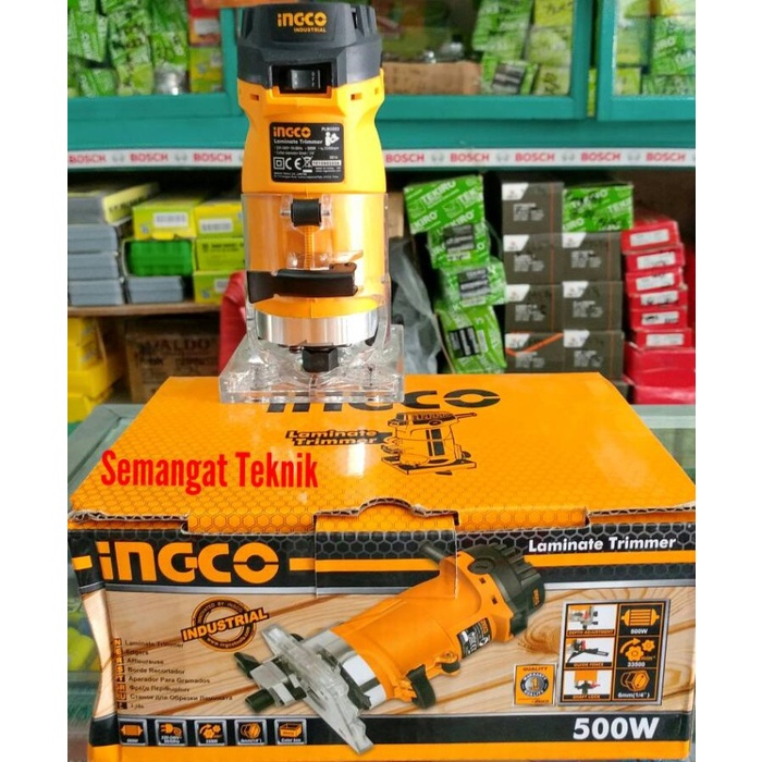 HAND TRIMMER MINI PROFIL ROUTER TANGAN INGCO PLM5002
