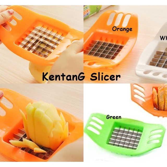 Potato Cutter / Slicer Chopper French Fries / Pemotong Kentang Pisau