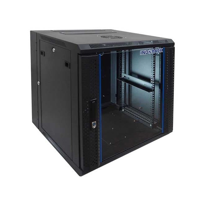 Indorack Rack Server WIR5512D Wallmount Rack Double Door 12U 550mm