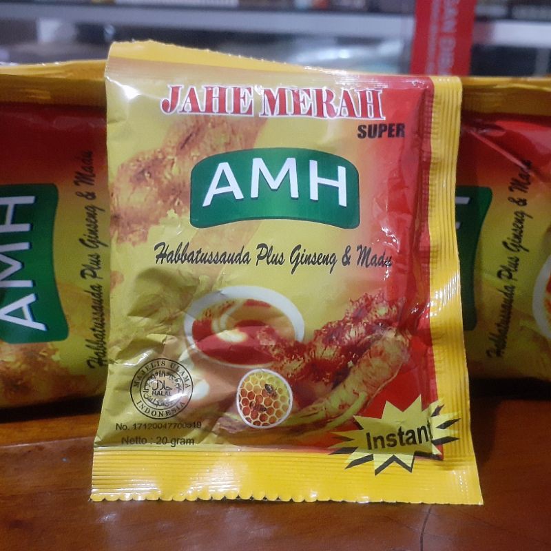 

[ AMH Jahe Merah SACHET ] Minuman 100% Herbal | AMH | Jahe Merah AMH AMANAH