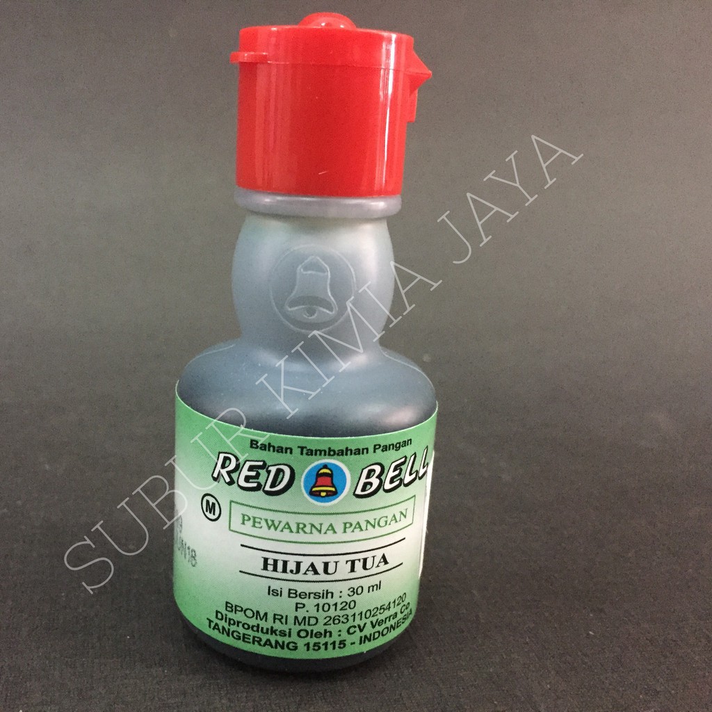 

Red Bell Pewarna Pangan Hijau Tua 30 cc