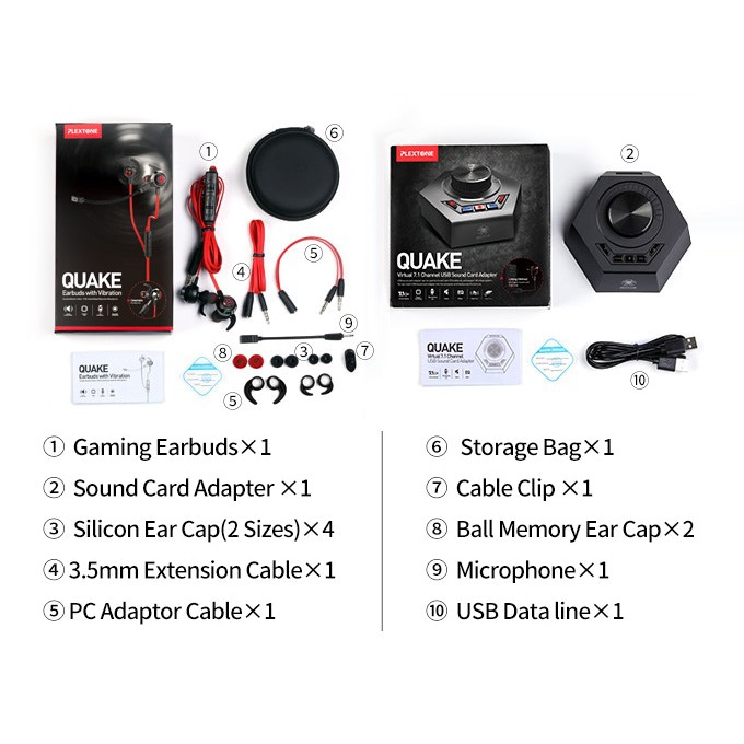 7.1 gaming earbuds