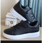 YASMINALSHOP11- sepatu anak sneakers polos tali frepet.murah dan lucu.usia 1 sampai 9 tahun