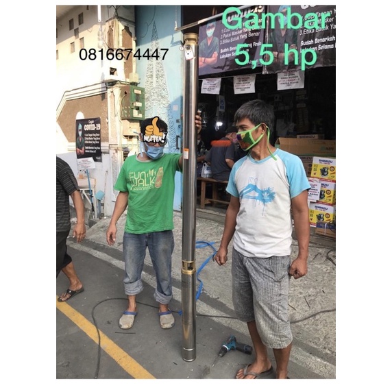 Pompa air 2016 5,5 hp Submersible Pomp submersible pompa Satelit pompa Artetis pompa dorong pompa su