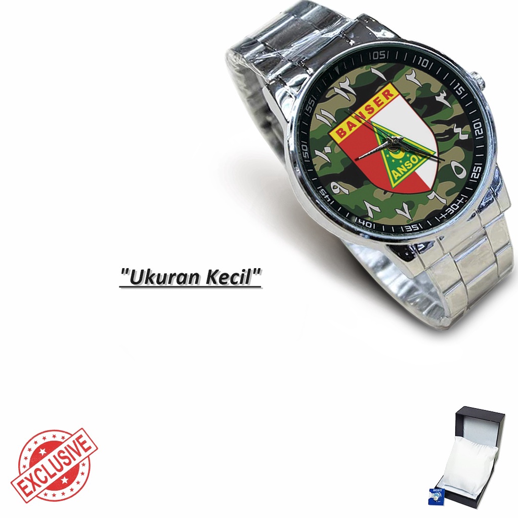 Jam Tangan Rantai Couple ANSOR BANSER (Awesome)