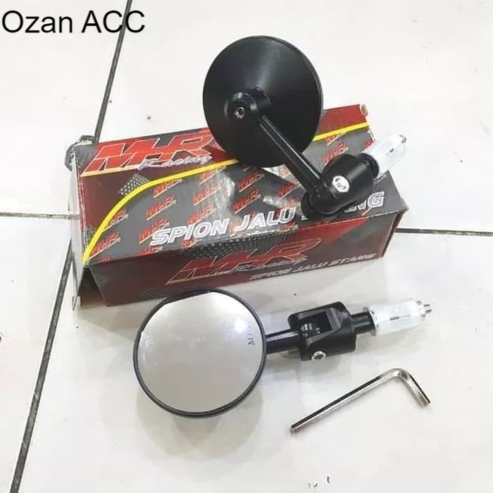 spion jalu bulat bar end MHR NMAX 2020-2015 AEROX 2021-2016 VARIO VESPA  universal kaca cembung