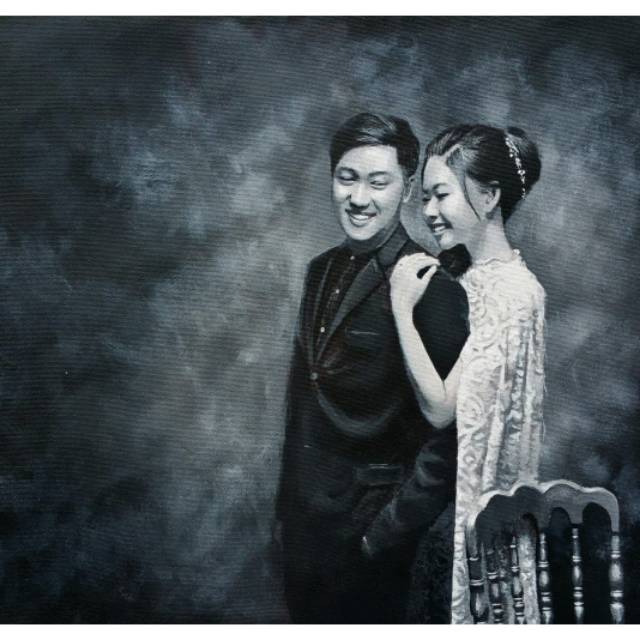 

Lukis potret realis
